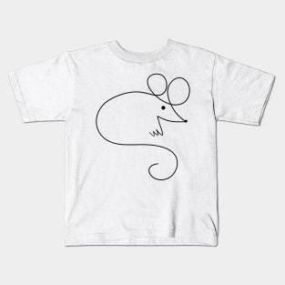 Stylized Mouse Kids T-Shirt